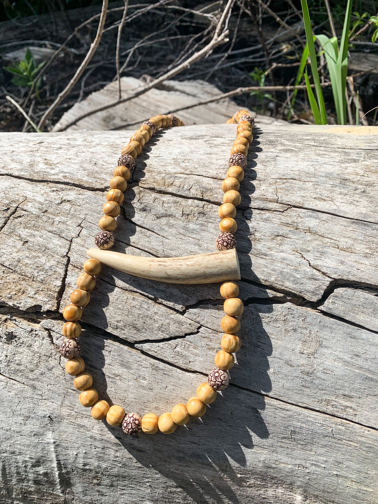 Oak Antler Necklace