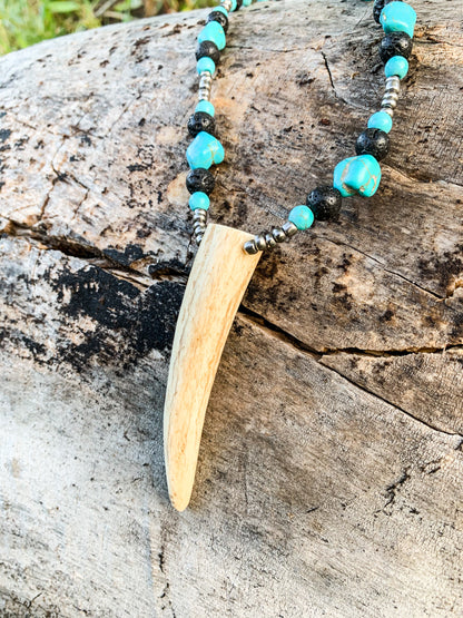 Black Hills Antler Necklace