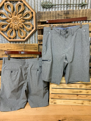 Any-Wear Gray Hybrid Short